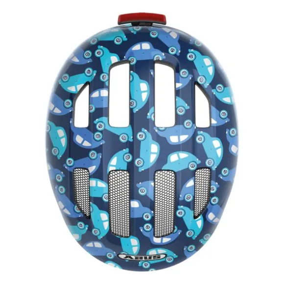 Abus Smiley 3.0 LED Helm Blue Car Mt. S