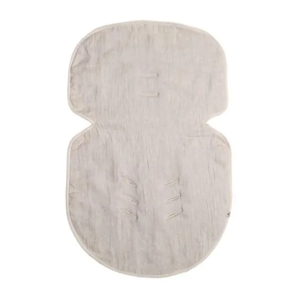 Alwero Autostoel Inleg - Reversible Wol/Linnen - Naturel