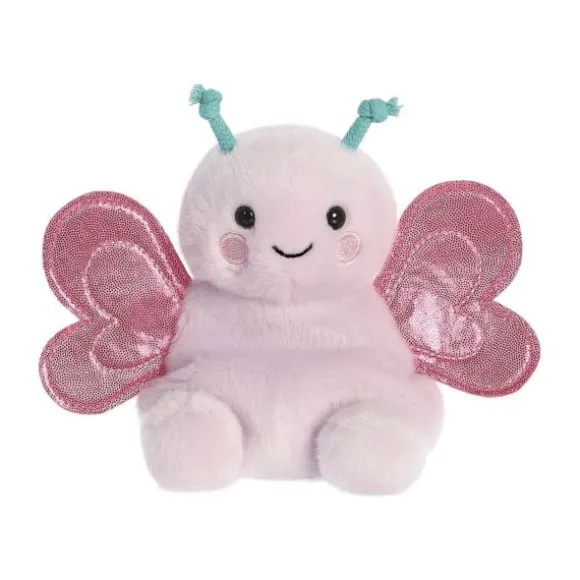 Aurora Palm Pals Vlinder Knuffel – 13 cm