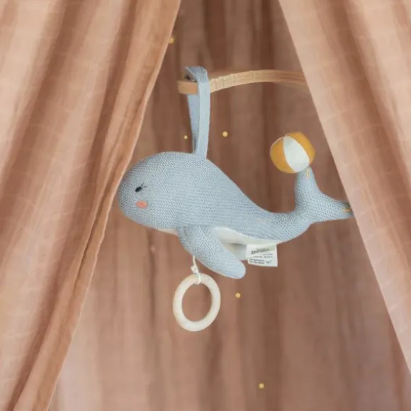 Baby Bello Wally The Whale Muziekmobiel - Sandshell