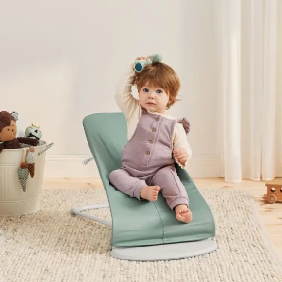 BabyBjörn Balance Soft Jersey Wipstoel Salie / Grijs