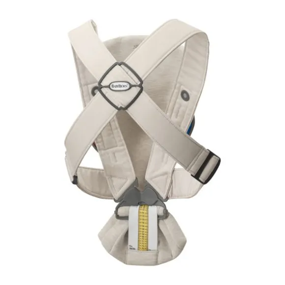 BabyBjörn Mini 3D Jersey Draagzak Lichtbeige