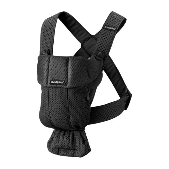 BabyBjörn Mini 3D Mesh Draagzak Donkerblauw