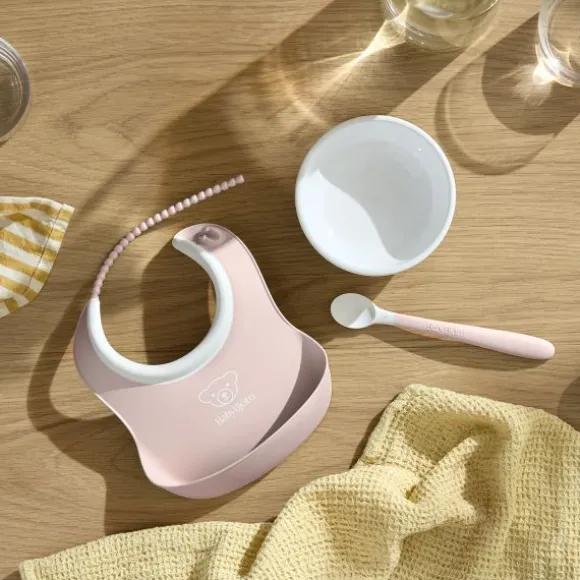BabyBjörn Servies 3-Delig - Pastelroze