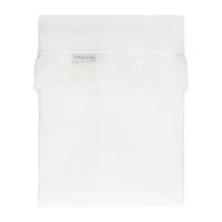 Baby's Only Calm Ruffle Wieglaken - 80 x 100 cm - Wit