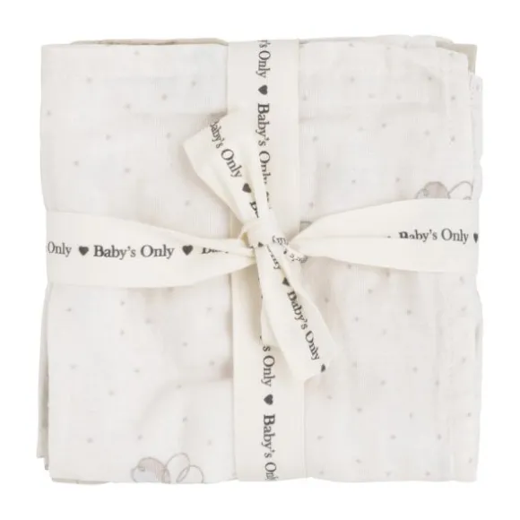 Baby's Only Tender Monddoekje - 3-pack - 30x30 cm - Clover