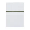Baby's Only Wieglaken Wit / Urban Green 80 x 100 cm