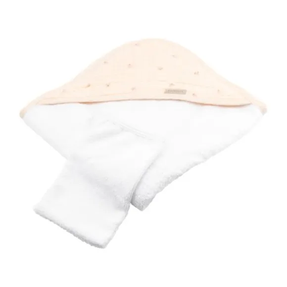 Bamboom Bagno Badcape Duo - Olives Pink
