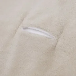 Bamboom Hooded Baby Wrap Blanket - 75x75 cm - Teddy - Sand