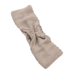 Bamboom Knitted Haarband Camel