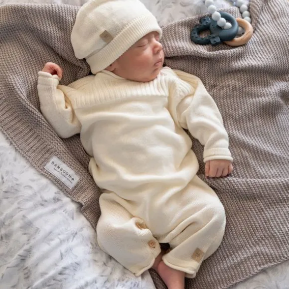 Bamboom Knitted Mutsje Camel