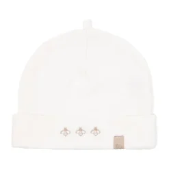 Bamboom Muts Bees - Cream - Maat S (0-4M)