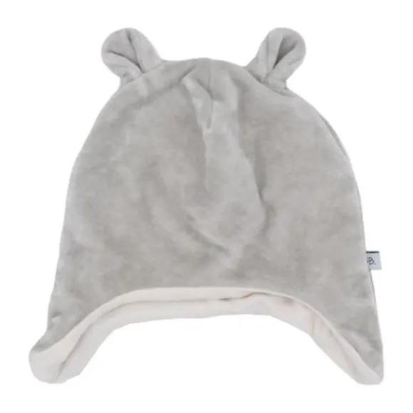 Bamboom Mutsje Velvet Ice Grey S