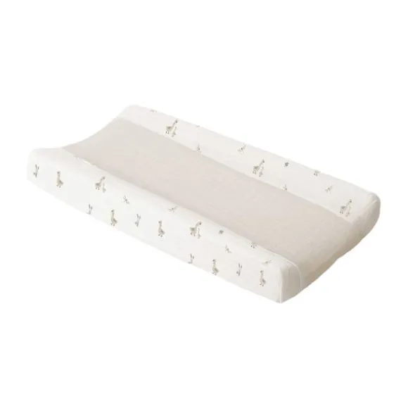 Bébé-Jou Dear Goose Aankleedkussenhoes - Muslin