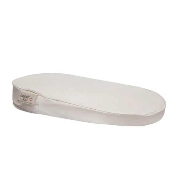 Bebe - Jou Quilted Waves Verwarmd Aankleedkussen – Off White