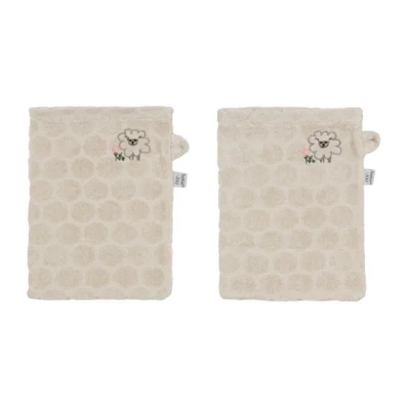 Bebe jou Tiny Sheep Washand - 2 stuks