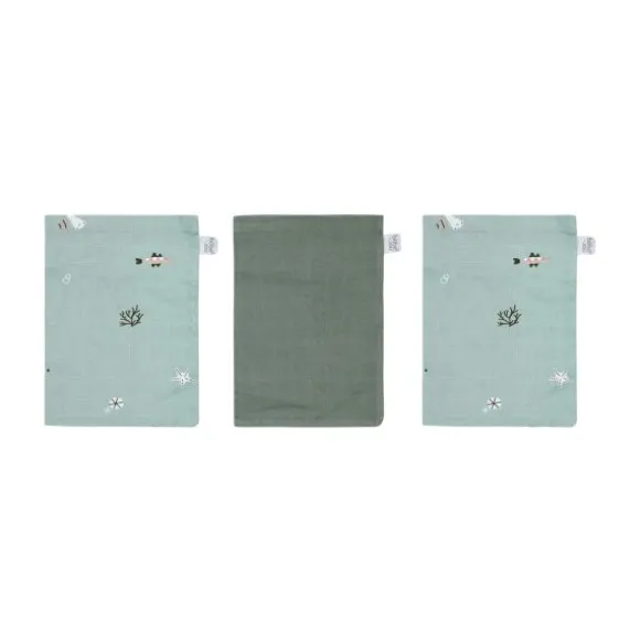 Bebe-Jou Ocean Vibes Hydrofiel Washand - 3 Stuks