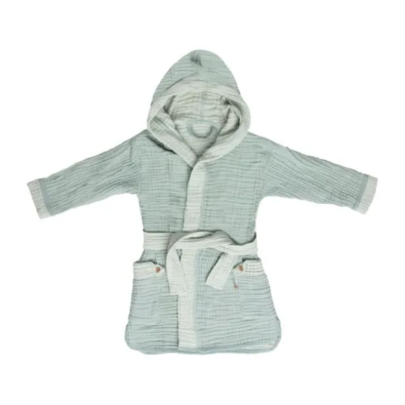 Bebe-Jou Pure Cotton Badjas Green