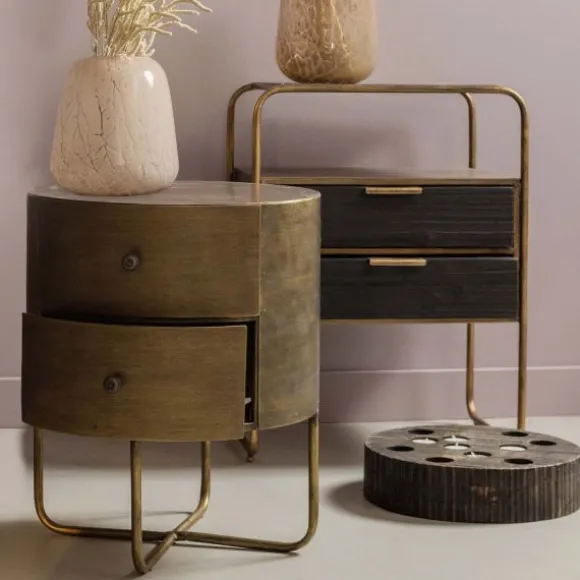 BePureHome Glossy Kastje - Metaal - Antique Brass