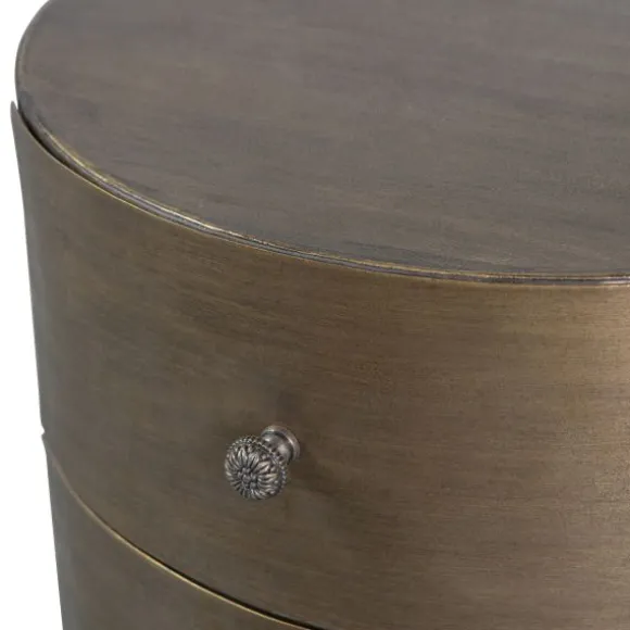 BePureHome Glossy Kastje - Metaal - Antique Brass
