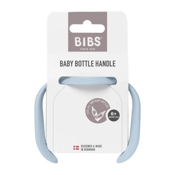 Bibs Fles - Medium Flow - 270 ml - Latex - Baby Blue