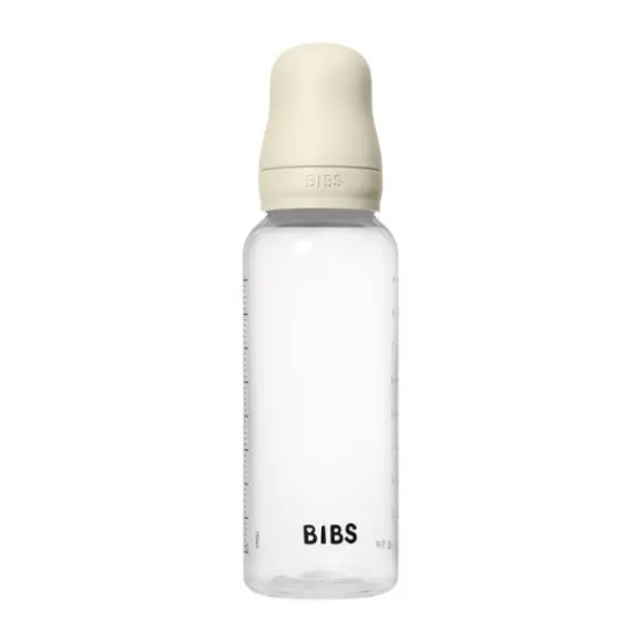 Bibs Fles - Medium Flow - 270 ml - Silicone - Baby Blue
