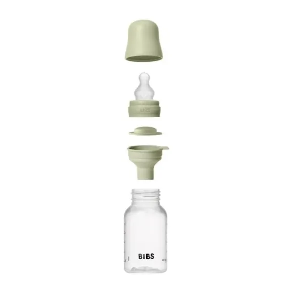 Bibs Fles - Slow Flow - 150 ml - Silicone - Blush