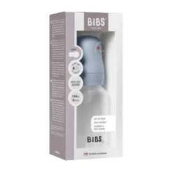 Bibs Fles - Slow Flow - 150 ml - Silicone - Blush