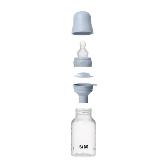 Bibs Fles - Slow Flow - 150 ml - Silicone - Blush