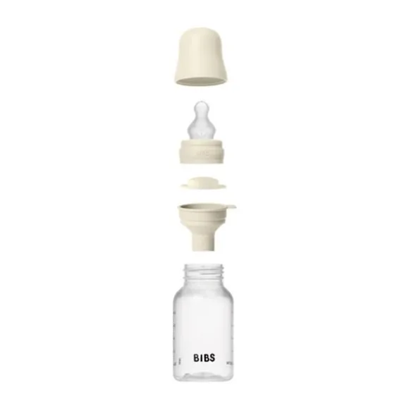 Bibs Fles - Slow Flow - 150 ml - Silicone - Blush