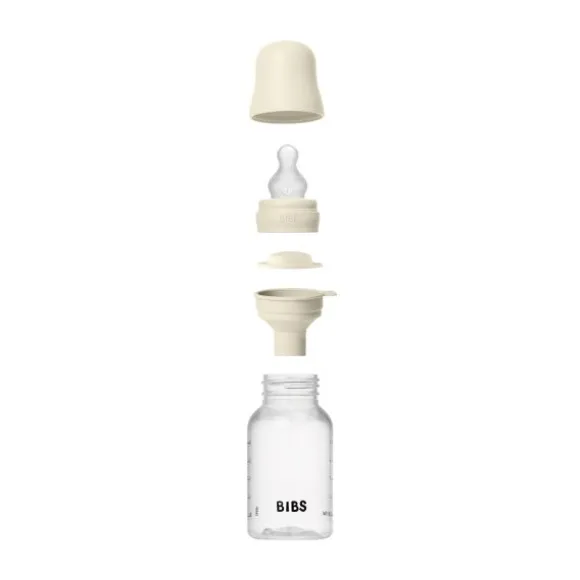 Bibs Fles - Slow Flow - 150 ml - Silicone - Blush
