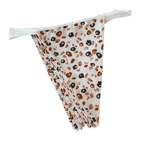 Bink Bedding Leopard Vlaggenlijn - Mt. XL