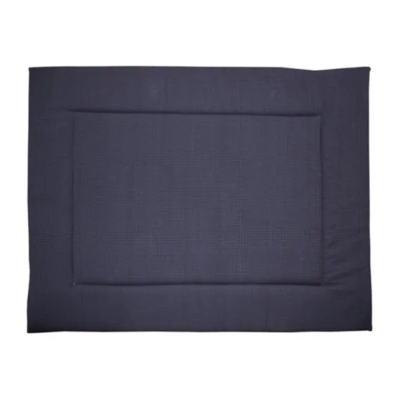 Bink Bedding Pique Boxkleed Marine 80 x 100 cm