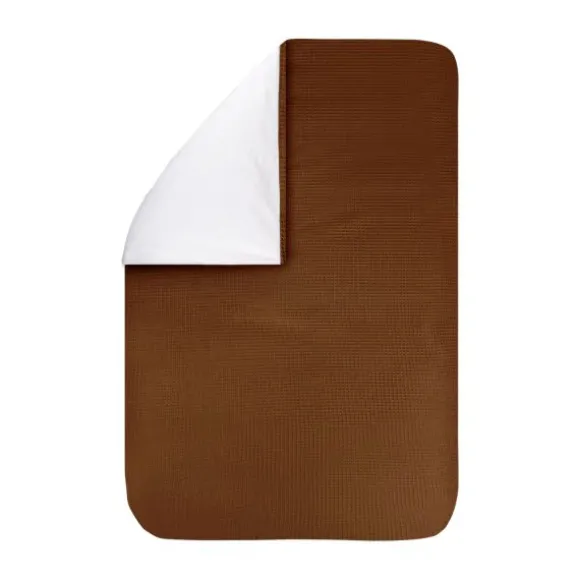 Bink Bedding Pique Dekbedovertrek Oker 60 x 80 cm