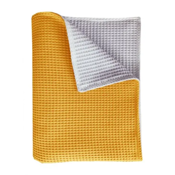 Bink Bedding Pique Ledikantdeken Dusty / Wit 100 x 150 cm