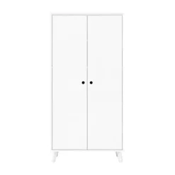 BLN Kids Sacha Kledingkast White 2-Deurs