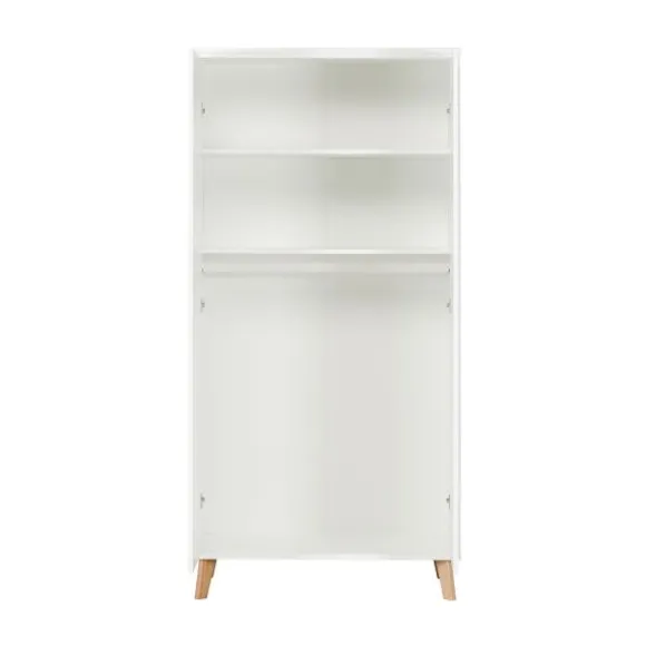 BLN Kids Sacha Kledingkast White / Natural 2-Deurs
