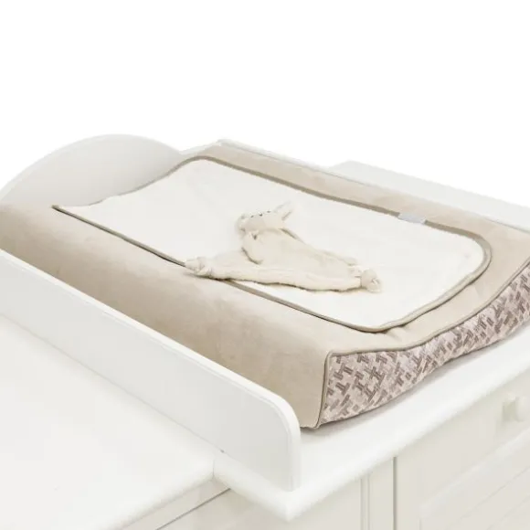 Bopita Babykamer Juliëtte - Off White - Bedbank 70x140 cm + Commode