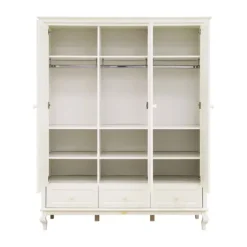 Bopita Babykamer Juliëtte - Off White - Bedbank 70x140 cm + Commode