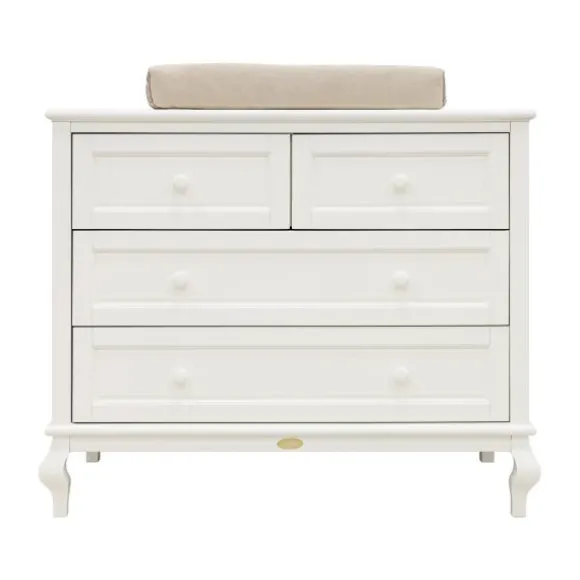 Bopita Babykamer Juliëtte - Off White - Bedbank 70x140 cm + Commode