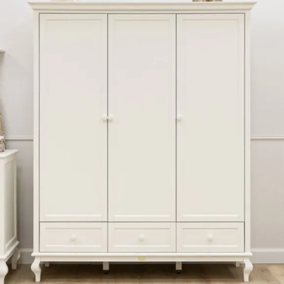 Bopita Babykamer Juliëtte - Off White - Bedbank 70x140 cm + Commode
