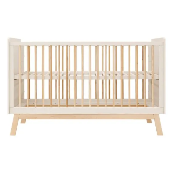 Bopita Babykamer Lines - Dune / Naturel | Ledikant 60 x 120 cm + Commode