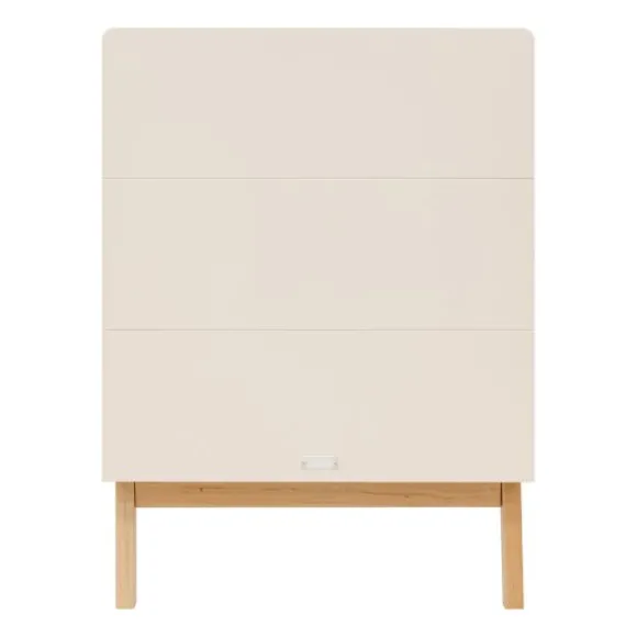 Bopita Babykamer Lines - Dune / Naturel | Ledikant 60 x 120 cm + Commode