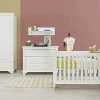 Bopita Charlotte Babykamer Wit | Bed 70 x 140 cm + Commode