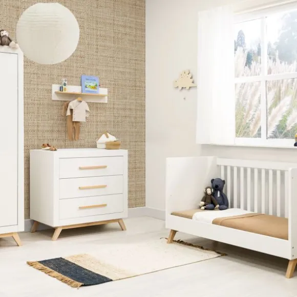 Bopita Fenna Babybed Wit / Naturel 60 x 120 cm