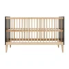 Bopita Lena Bedbank Mat Zwart / Naturel 70 x 140