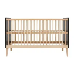 Bopita Lena Bedbank Mat Zwart / Naturel 70 x 140