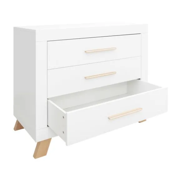 Bopita Lisa Babybed Wit / Naturel 60 x 120 cm