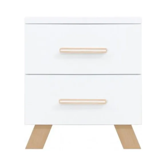 Bopita Lisa Bed Wit / Naturel 90 x 200 cm