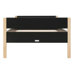 Bopita Lucas Bed - 90 x 200 cm - Zwart / Naturel